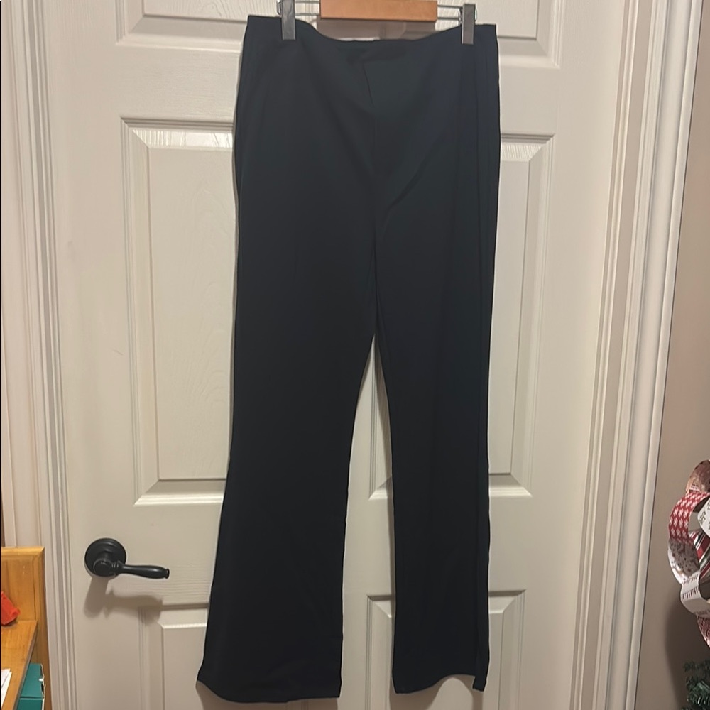 WITH TAGS Halara Flex™ High Waisted Back Side Pocket Slight Flare Work Pants